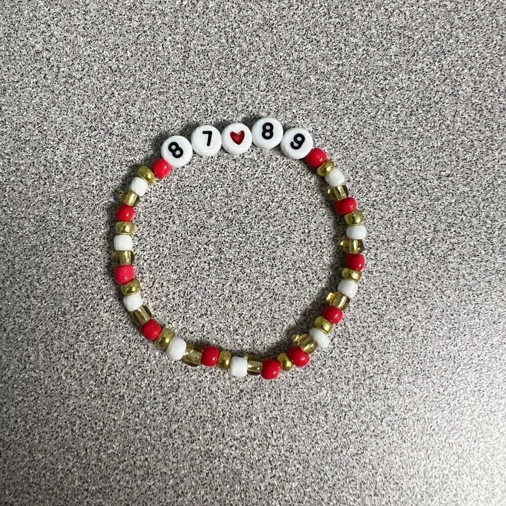 Custom Travis Kelce Friendship Bracelet